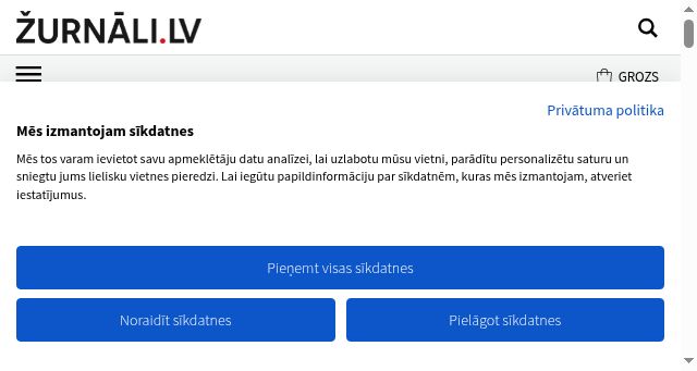Screenshot of zurnali.lv